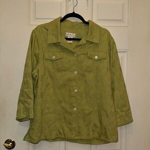 Susan Bristol button up jacket size XL